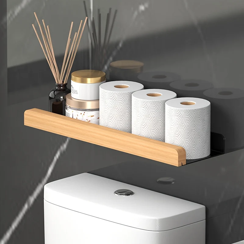 Supporto per Carta Igienica da Parete Elegante – Perfetto per l'Organizzazione del Bagno
