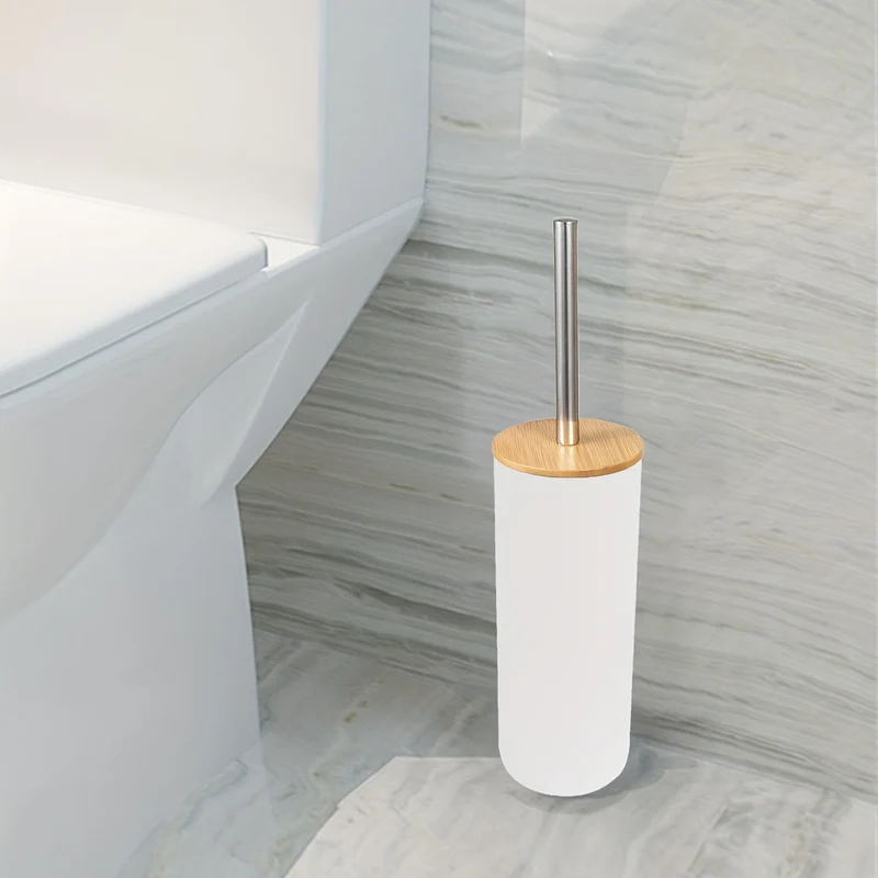 Set di Spazzole per WC Minimalista – Durevole e Pratico per Uso in Bagno