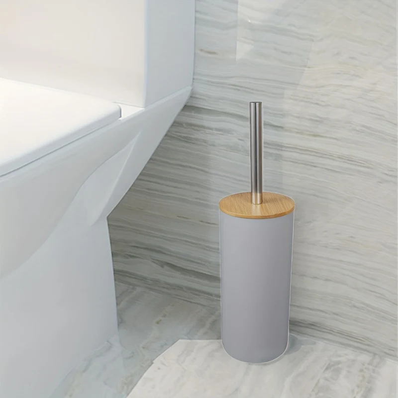 Set di Spazzole per WC Minimalista – Durevole e Pratico per Uso in Bagno