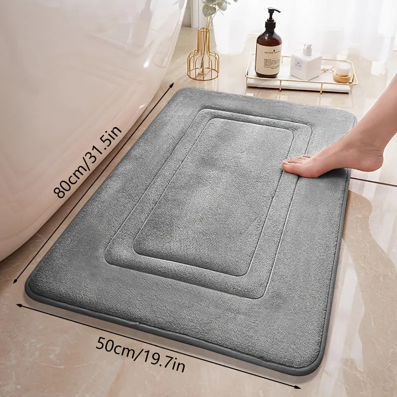 Tappetino da Bagno in Schiuma Memory – Morbido, Assorbente e Asciugatura Rapida