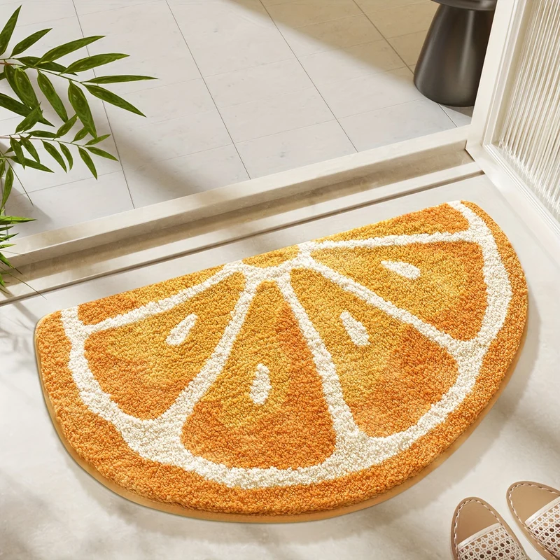 Tappeto da Bagno Ispirato alla Frutta – Morbido e Assorbente