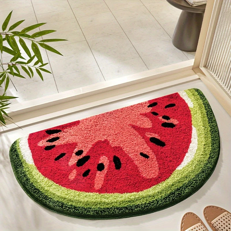 Tappeto da Bagno Ispirato alla Frutta – Morbido e Assorbente