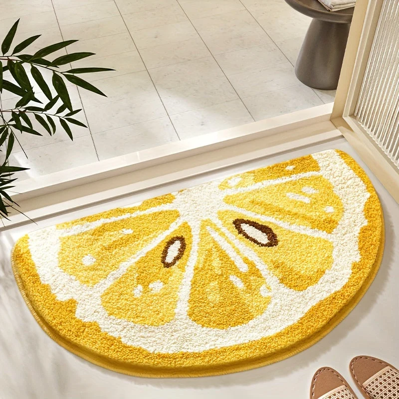 Tappeto da Bagno Ispirato alla Frutta – Morbido e Assorbente