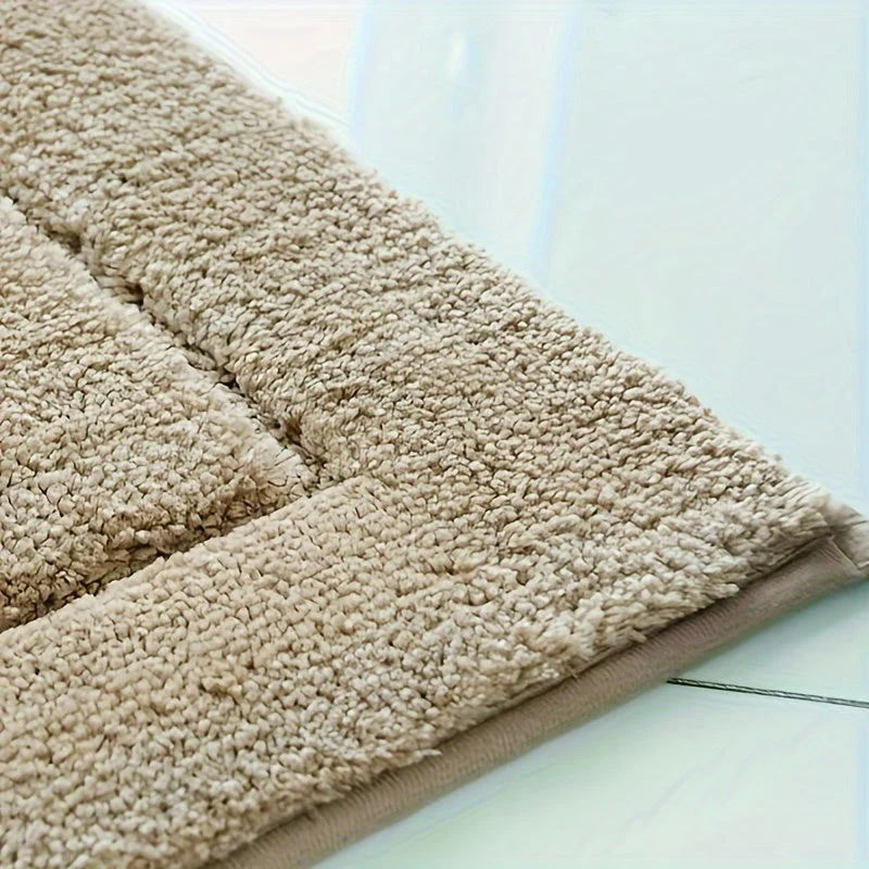 Set di Tappeti da Bagno in Fibra Ultra-Fine a 3 Pezzi – Asciugatura Rapida e Assorbente