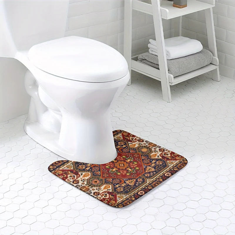 Set di Tappetini da Bagno Ispirati alla Persia – Assorbenti e Antiscivolo