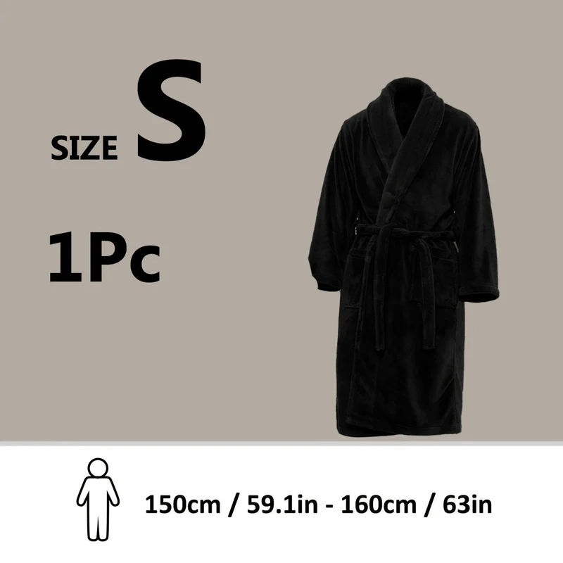 Accappatoio di Lusso Unisex in Pile Corallo – Ultra Morbido e Caldo per il Tuo Comfort