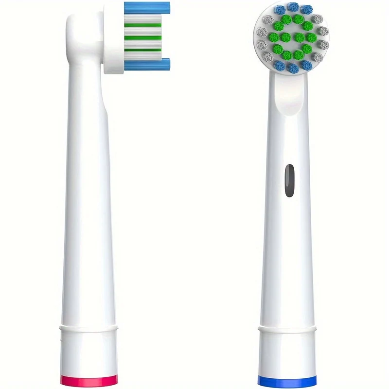 16 Testine di Ricambio per Spazzolini – Adatte ai Modelli Oral-B e Offrono una Pulizia Approfondita