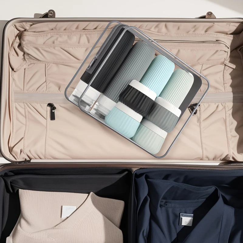 Set di Bottiglie da Viaggio Pratiche – Sicure e Comode per Viaggiare