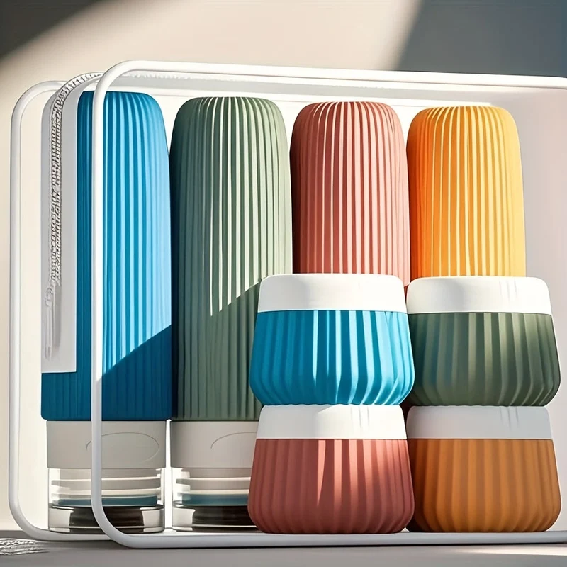 Set di Bottiglie da Viaggio Pratiche – Sicure e Comode per Viaggiare