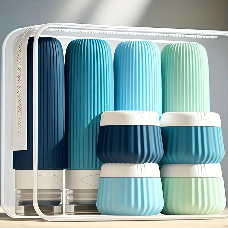 Set di Bottiglie da Viaggio Pratiche – Sicure e Comode per Viaggiare