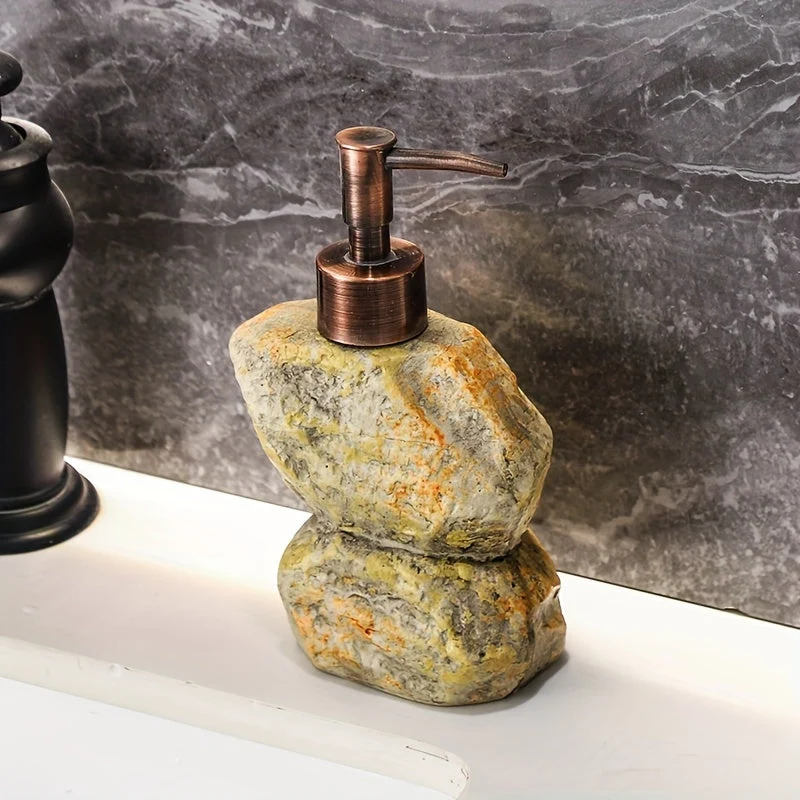 Dispenser per Sapone in Stile Rustico – Funzionale e Atmosferico