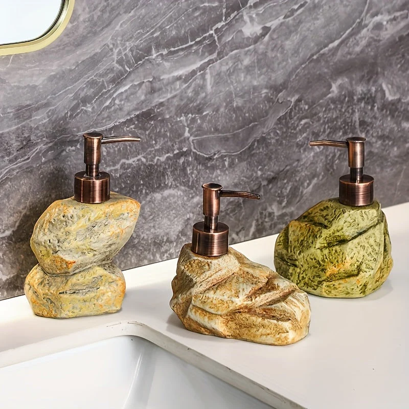 Dispenser per Sapone in Stile Rustico – Funzionale e Atmosferico