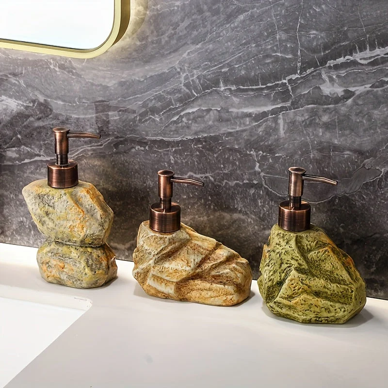 Dispenser per Sapone in Stile Rustico – Funzionale e Atmosferico