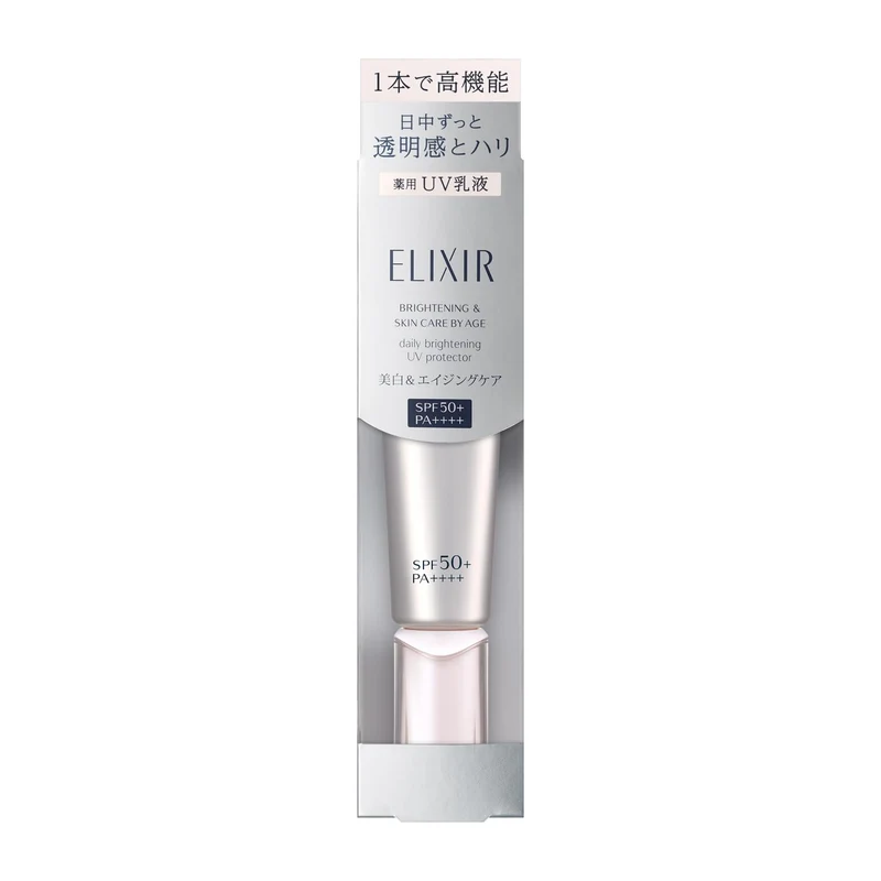 Shiseido ELIXIR WHITE Brightening Day Care Revolution WT+ SPF50+ PA++++