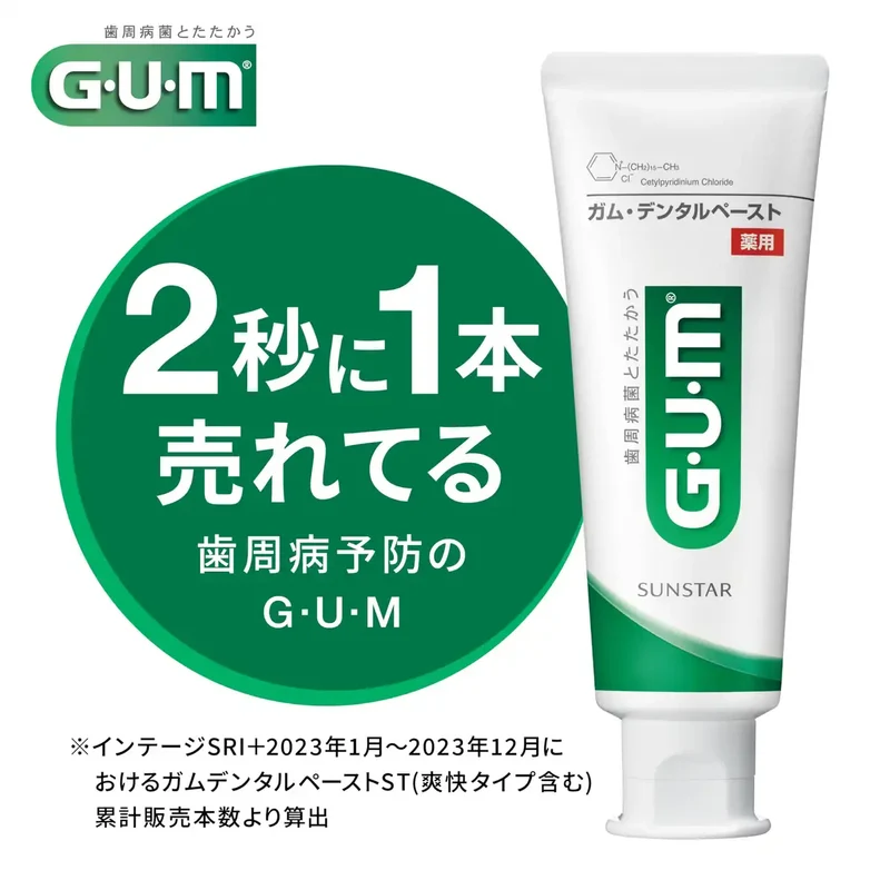 Gum Dental Paste 155G Quasi-Drug - Advanced Oral Care by Gum