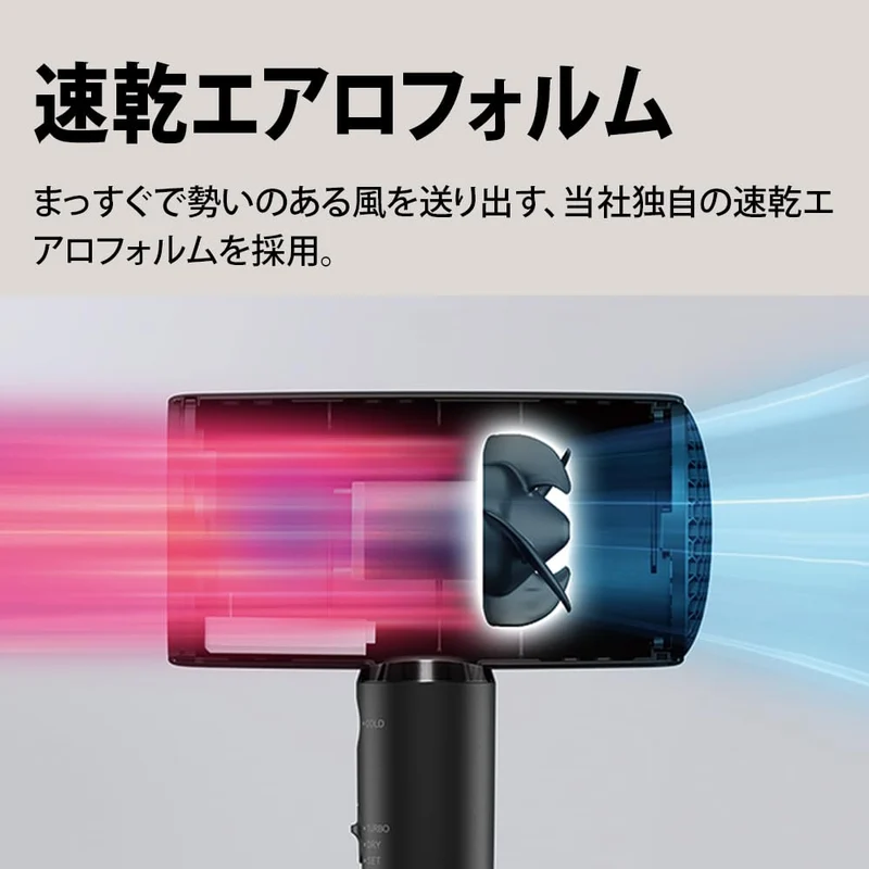 SHARP Plasmacluster Beauty Hair Dryer IB-P801-W White Quick Dry ※100V