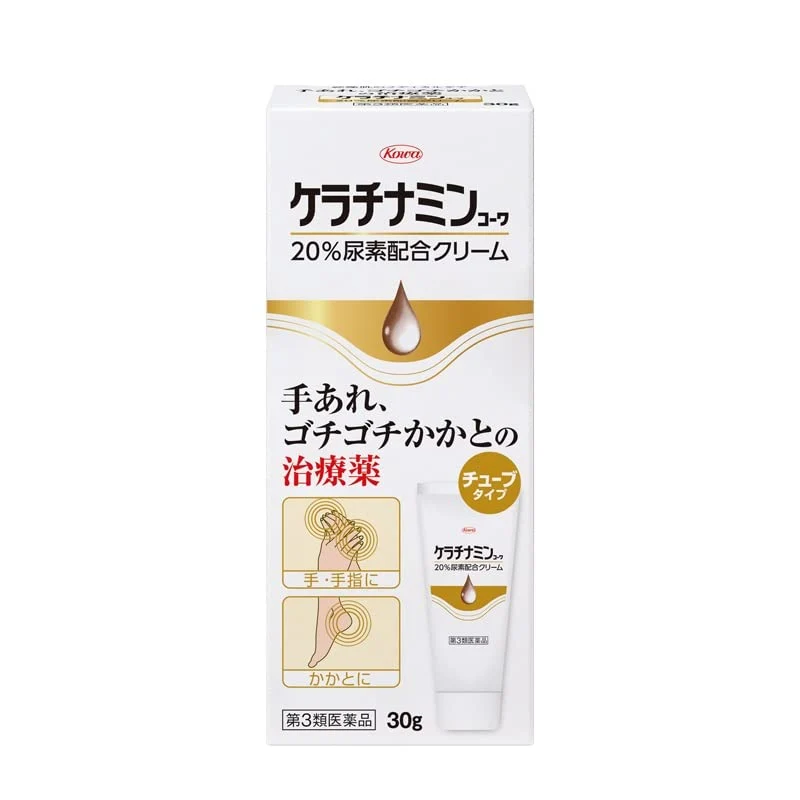 Keratinamin 20% Urea Cream 30G - [Third-Class OTC Drug] for Dry Skin