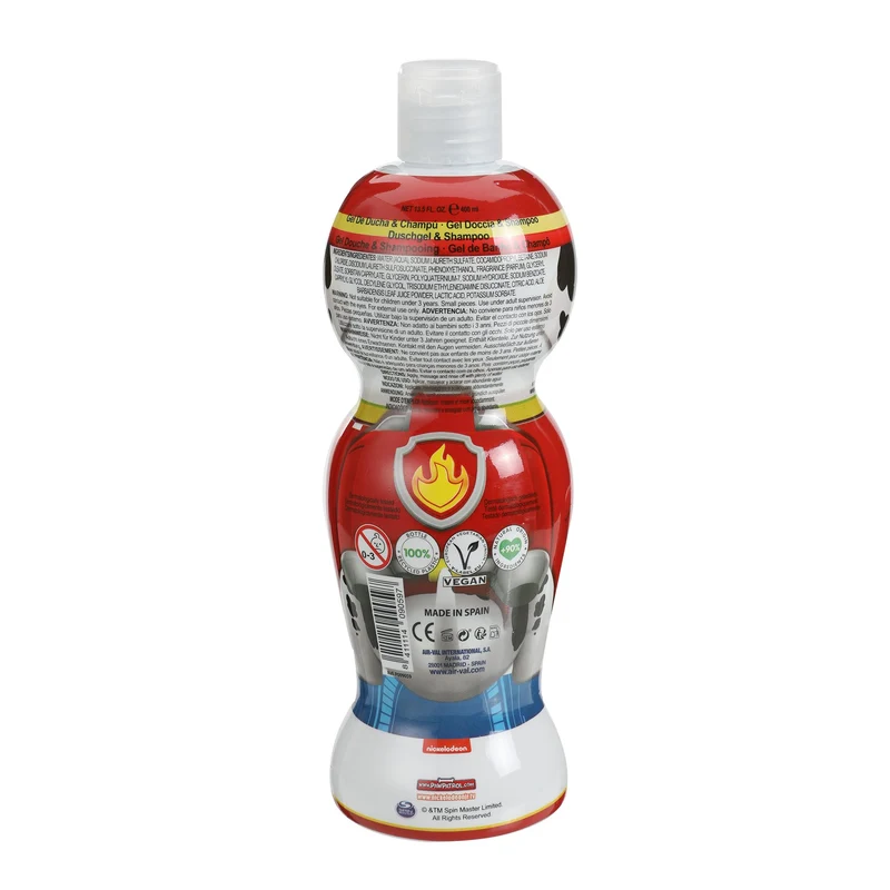 Gel douche et shampoing 2en1 Marcus Pat Patrouille