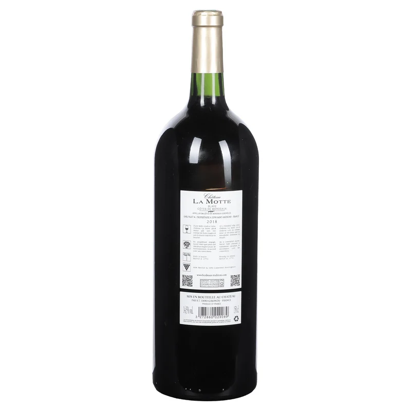 CHATEAU LA MOTTE AOC COTE DE BORDEAUX 2018 14,5%