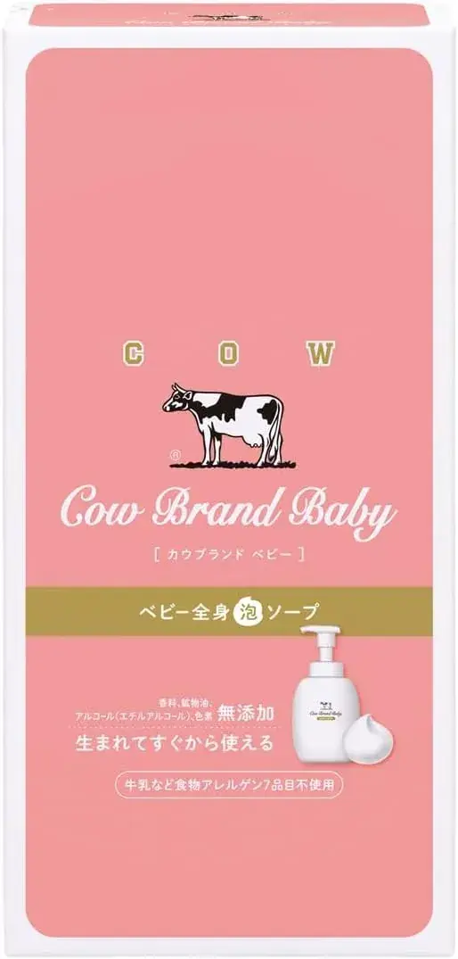 Cow Brand Mutenka Baby Foaming Body Cleanser Pump 400ml
