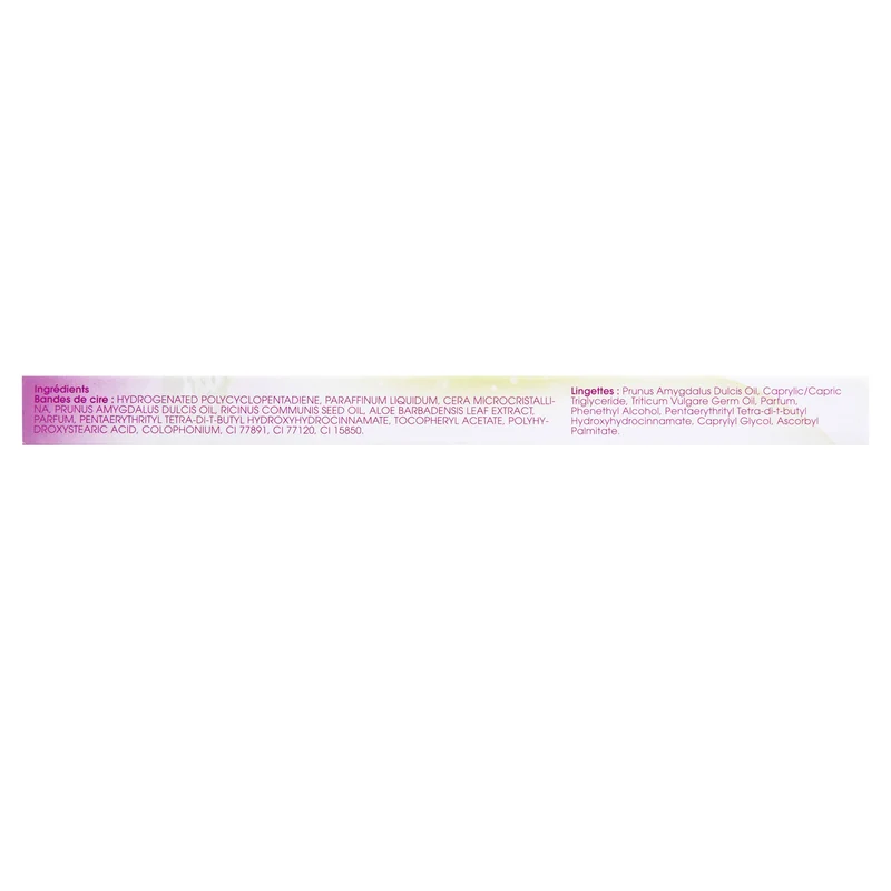 Kit de 40 bandes épilatoires pour le corps
