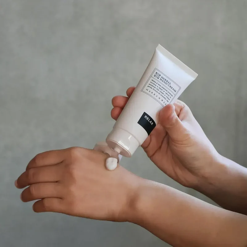 Marks & Web Herbal Relaxing Hand Cream for Sensitive Skin 65g