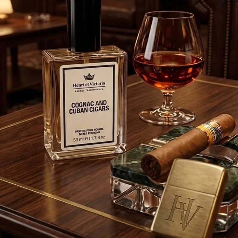 Ensemble de soins de la barbe "Deluxe Beard Care Kit" - Cognac & Cuban Cigars