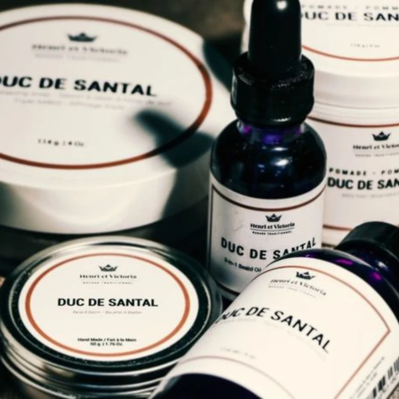 Ensemble de soins de la barbe "Deluxe Beard Care Kit" - Duc de Santal