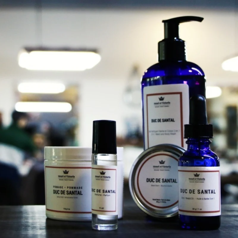 Ensemble de soins de la barbe "Deluxe Beard Care Kit" - Duc de Santal