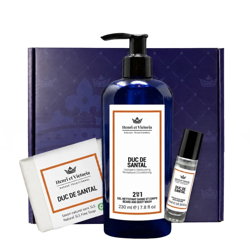 Ensemble de soins pour la douche "Shower Kit" - Duc de Santal
