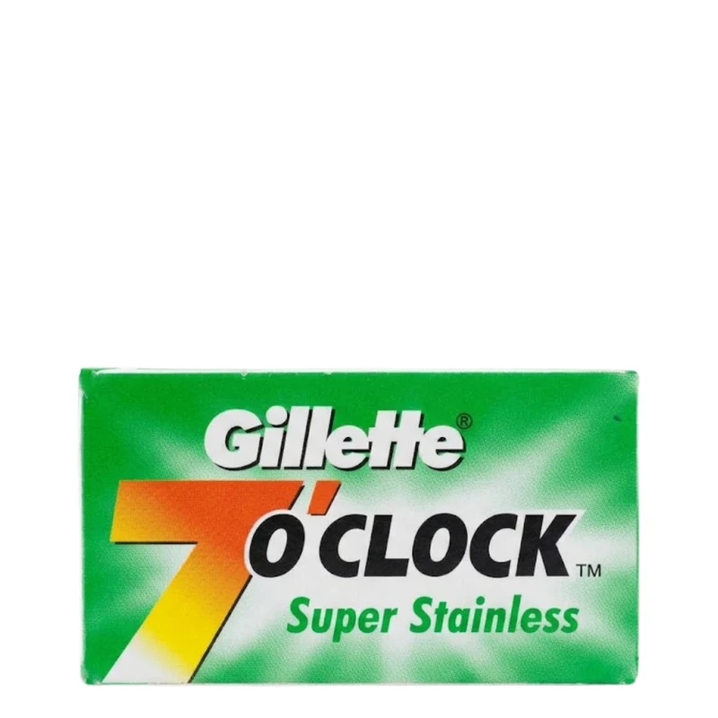 Lames de rasoir à double tranchant "7 O'Clock Super Stainless" (5 unités)