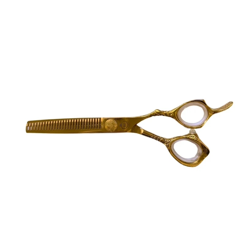 Ciseau amincisseur 27 dents "Dragon Gold" (13.97cm/5.5") - Droitier