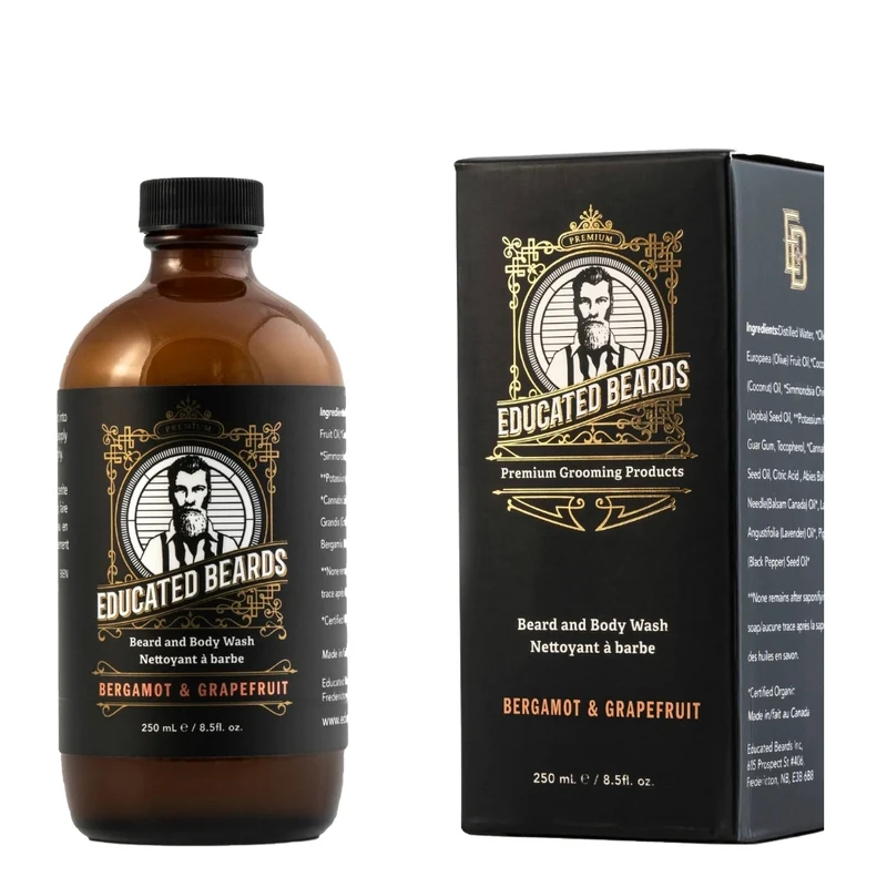 Nettoyant à barbe "Peppermint Cedarwood" (250ml/8.5oz)