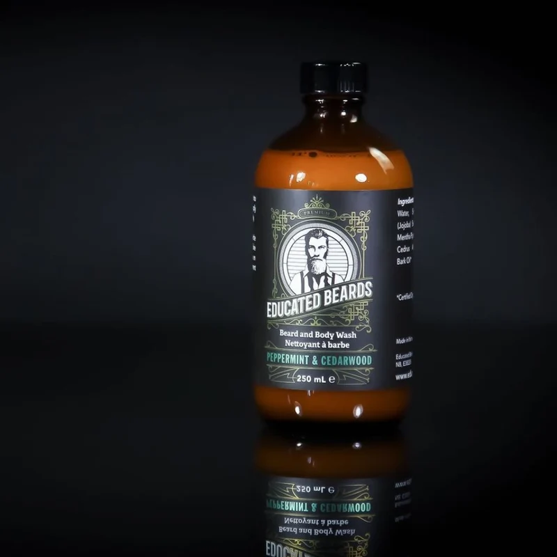 Nettoyant à barbe "Peppermint Cedarwood" (250ml/8.5oz)