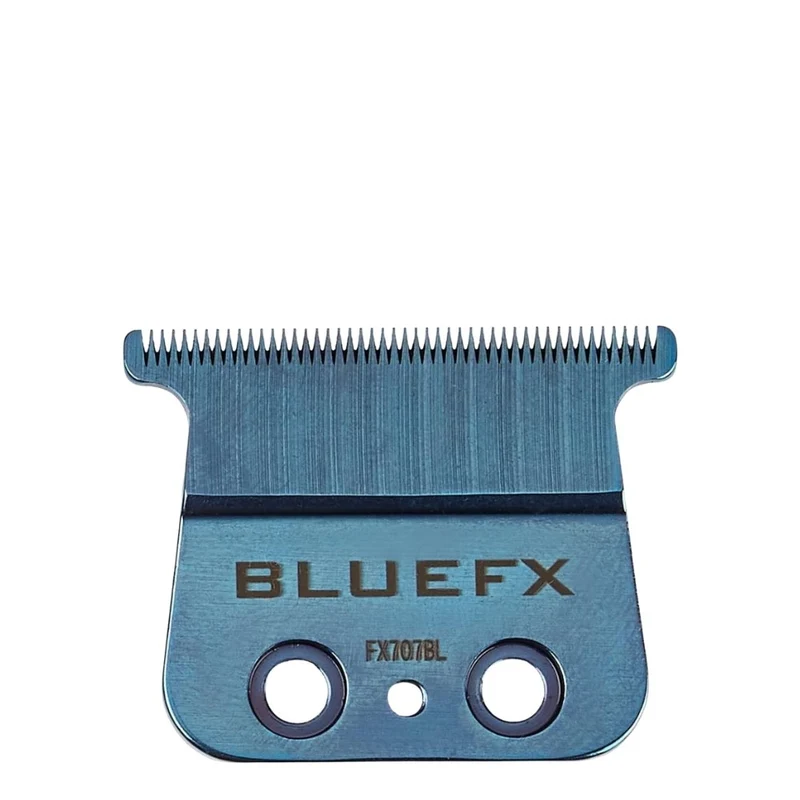 BaByliss PRO - Lame de rechange pour tondeuse FX729 Lame en T à dents standard FX707BL DLC/Titanium - Bleu
