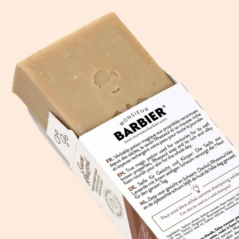 Savon surgras visage et corps - RHASSOUL KITCHEN - 100gr