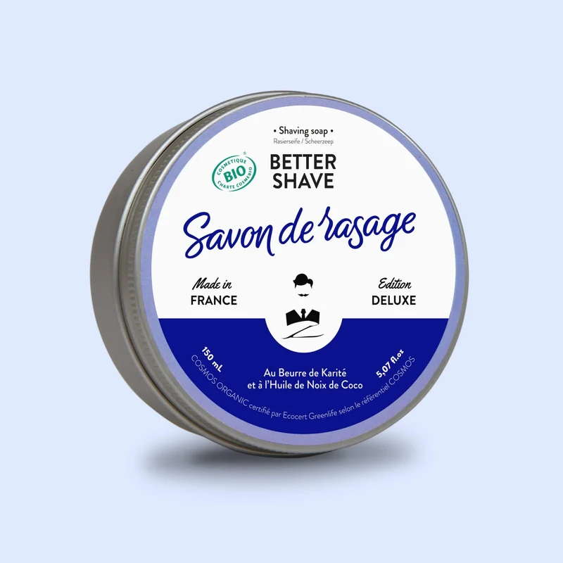 Savon de rasage certifié BIO - BETTER SHAVE - 150mL