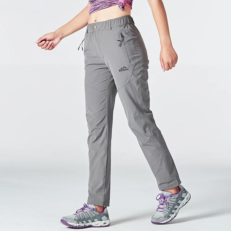 Pantalon de randonnée imperméable et léger - Femme