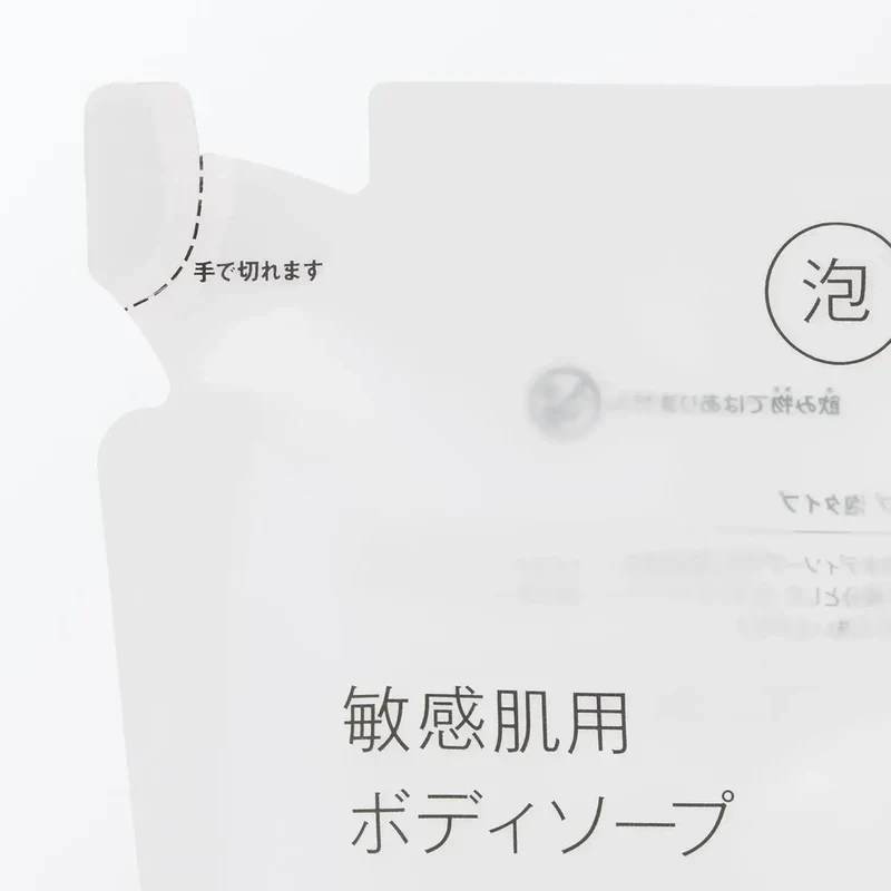 Muji Sensitive Skin Foaming Body Wash Refill 340ml
