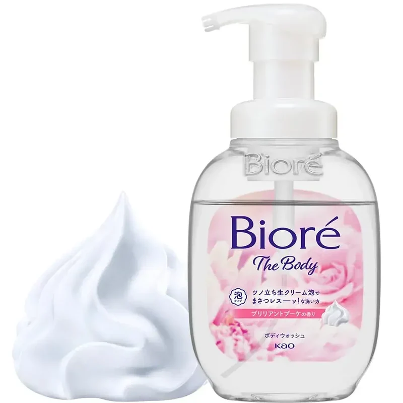 Biore U The Body Foaming Wash Brilliant Bouquet Scent