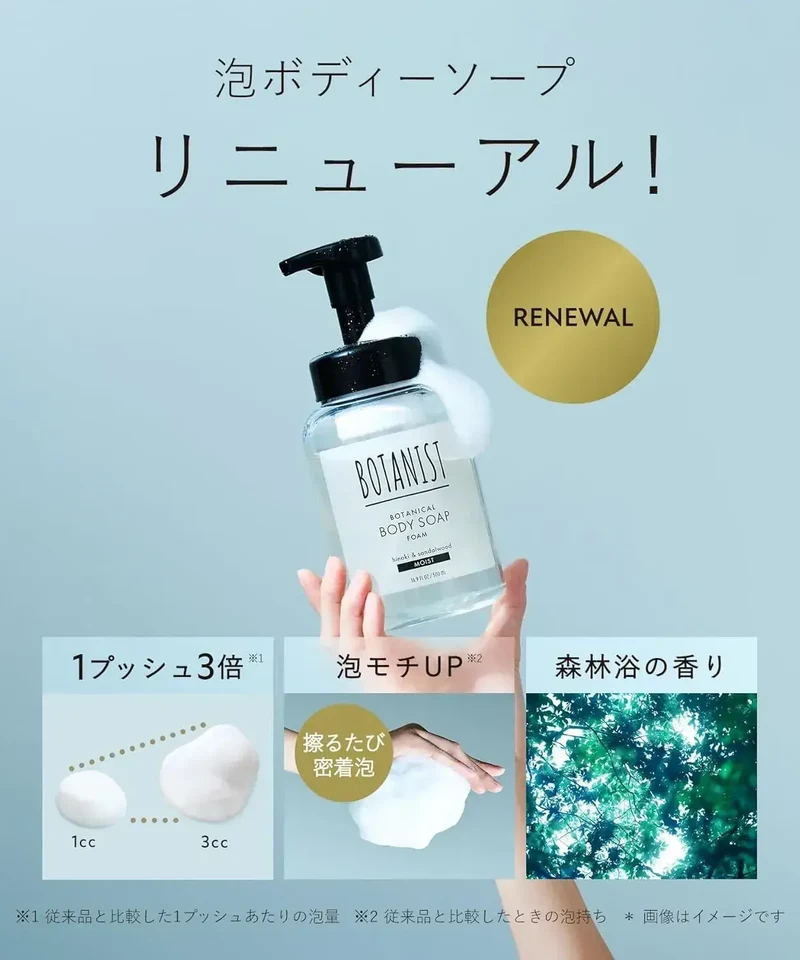 Botanist Botanical Moisturizing Foam Body Soap Refill 440ml