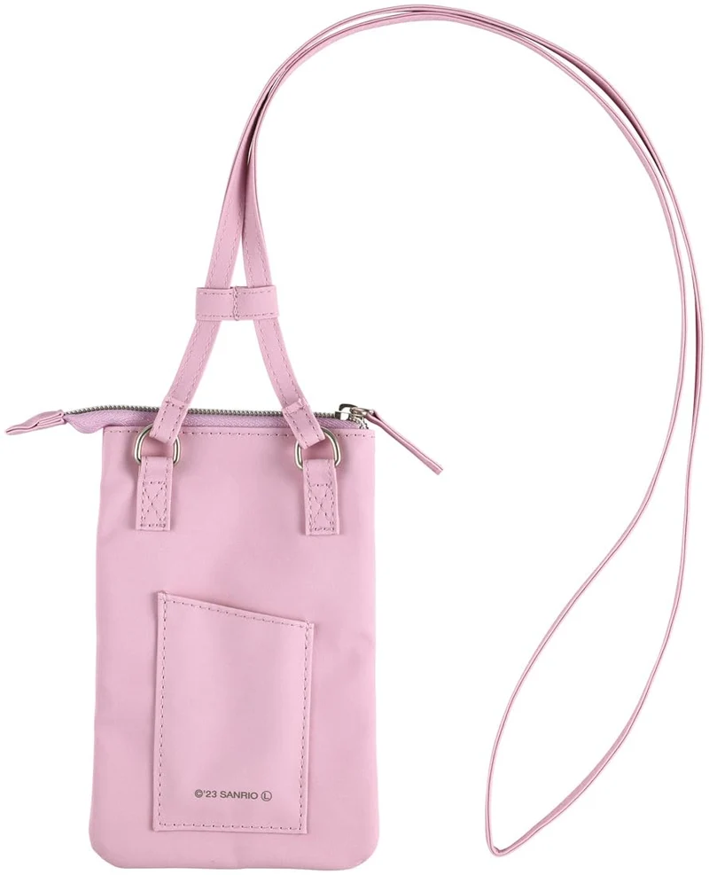 Skater Kuromi Zippered Crossbody Smartphone Pouch