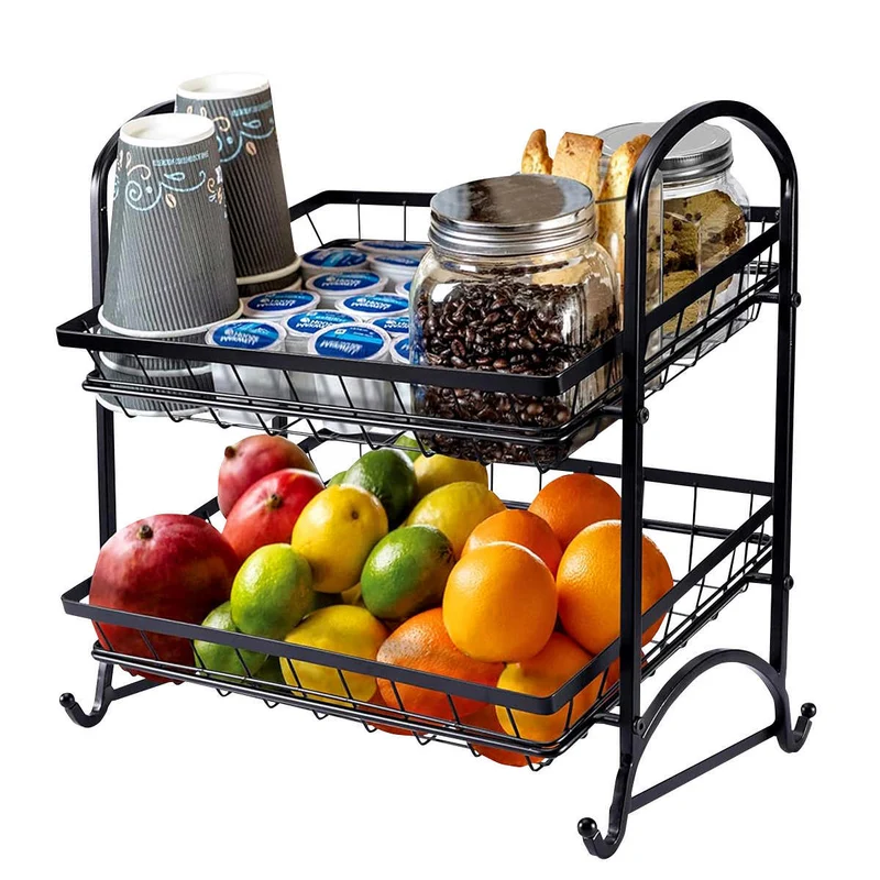 SIMPLE INNOVATIONS - Panier de Comptoir à Deux Niveaux