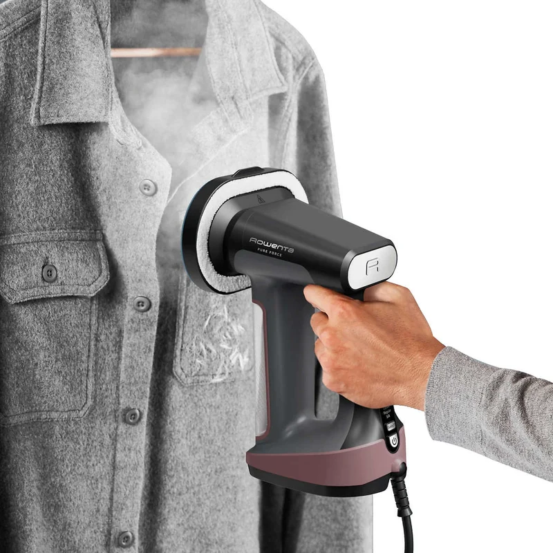 ROWENTA - Vaporisateur, Fer à Repasser et Vapeur pour Vêtements Pure Force 3 in 1