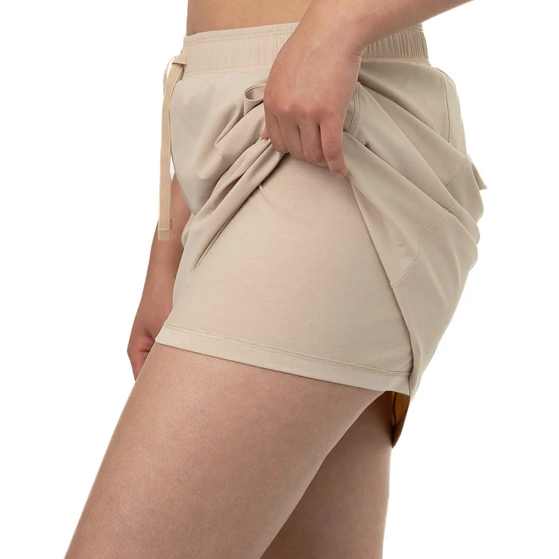 CLOUDVEIL - Jupe-Short Tissée pour Femme