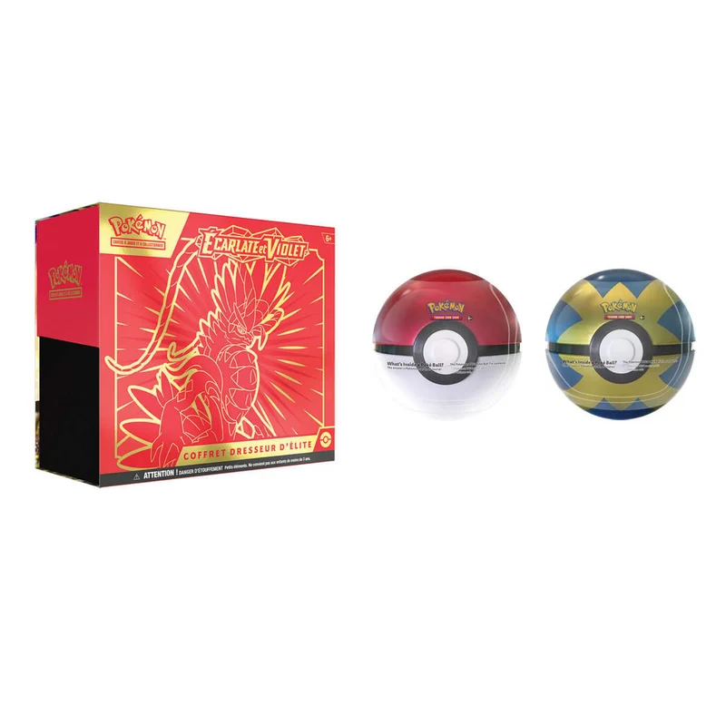 POKÉMON - Coffret Dresseur d'Élite Écarlate et Violet