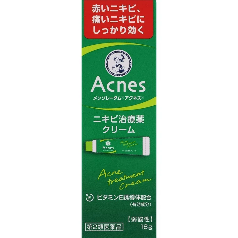 Rohto Mentholatum Acnes Acne Treatment Cream 18g