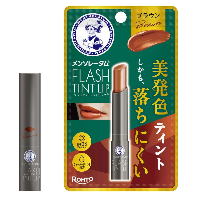 Mentholatum Flash Tint Lip Brown 2g