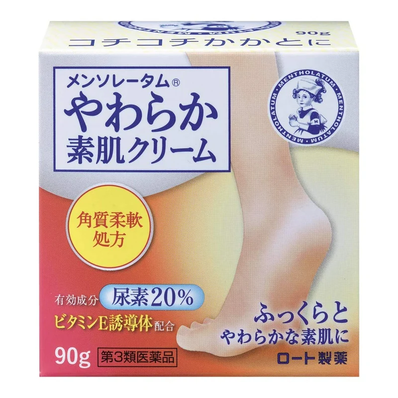 Rohto Mentholatum Yawaraka Bare Skin Cream U 90g