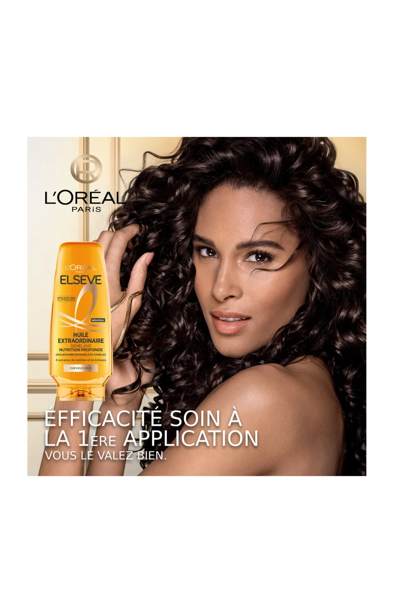 2 après shampoings - Huile Extraordinaire - Cheveux secs - 200 ml